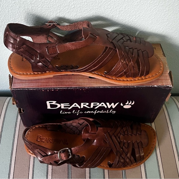 BearPaw Shoes - BearPaw: Bohemian Sandal in Dark Brown… NWT